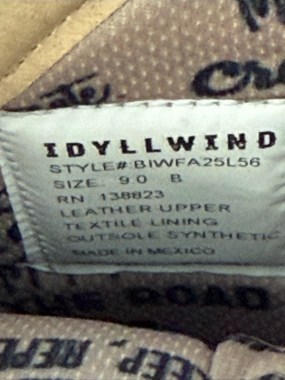 Idyllwind Navy Denim & Suede Western Boots - Picture 3 of 5